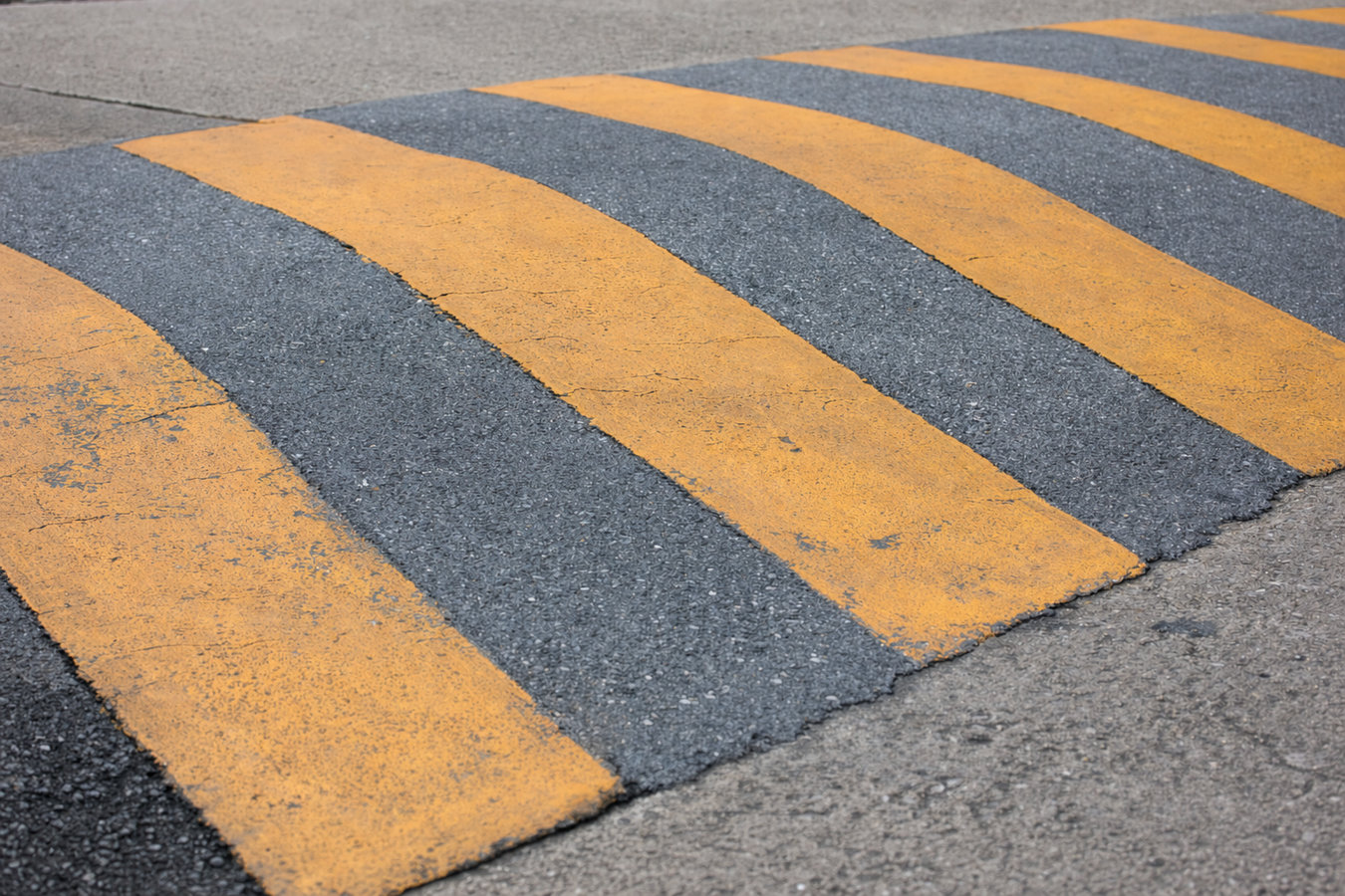 Speed Bump Installation in Mansfield, TX